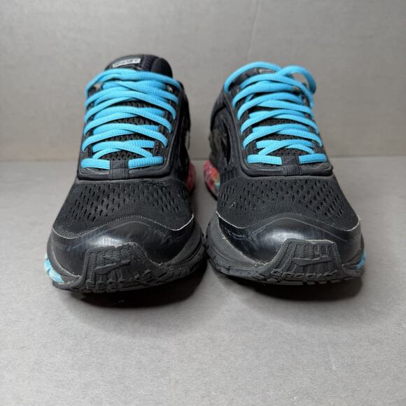 Brooks Ghost 9 Women's Size 10.5 B (Medium) Running Shoes Black Space Teal - Picture 5 of 11